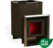 Печь банная "Ива" Премиум (16) з/б - стекло  - купить в Екатеринбурге с доставкой